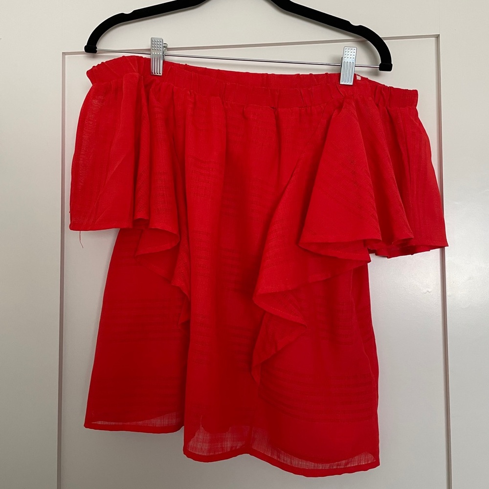 J.O.A. Off the shoulder top